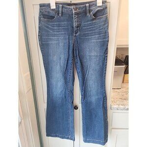 Talbots Flawless Five Pocket Flare Leg Jeans Women's Size 8‎